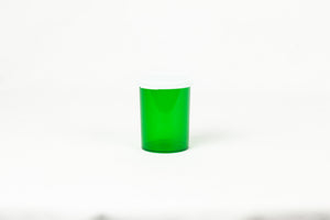 30 Dram Green Snap Cap Vials - 280 Count