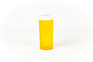 Push & Turn Child Resistant Bottles - Amber - 30 dram (240 units/Box)