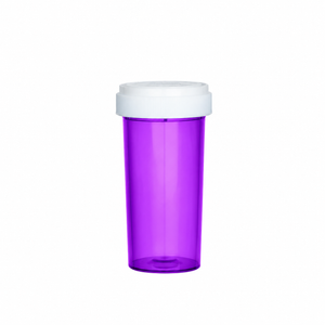 40 Dram Reversible Cap Vials Purple (150 Units/Box)