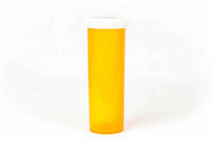 Push & Turn Child Resistant Bottles - Amber - 60 dram (115 units/Box)