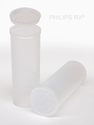 Philips Rx Pop Top Bottle - Clear- 60 dram - 75 Units