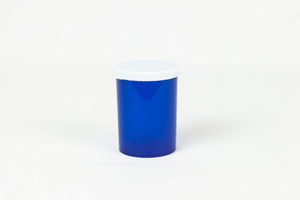 30 Dram Blue Snap Cap Vials - 280 Count