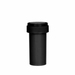 13 Dram Reversible Cap Vials Opaque Black (275 Units/Box)