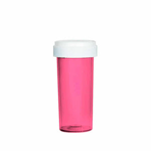 30 Dram Reversible Cap Vials Pink (190 Units/Box)
