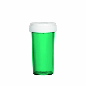 40 Dram Reversible Cap Vials Green (150 Units/Box)