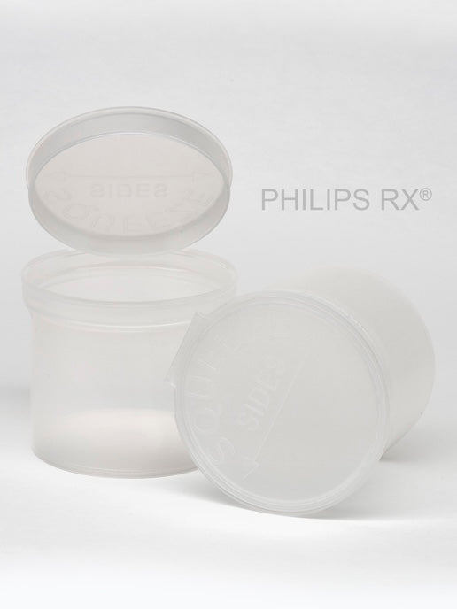 Philips Rx Pop Top Bottle - Clear - 90 dram - 54 Units