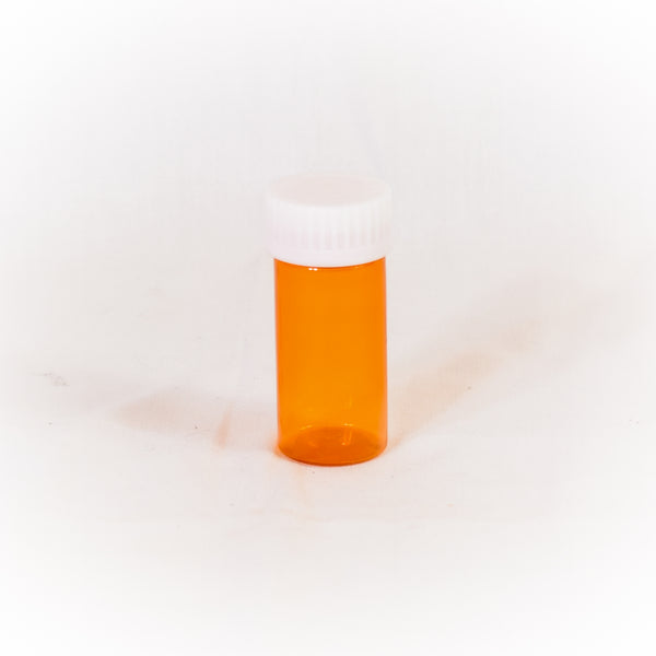 Plastic Medicine Pill Bottles with Push and Turn Caps (30 Dram, 130 Pack)