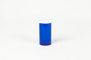 13 Dram Blue Snap Cap Vials - 360 Count