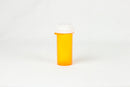 20 Dram Amber Thumb Tab Reversible Cap - 150 Count