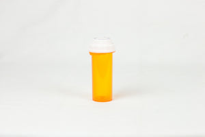 13 Dram Amber Thumb Tab Reversible Cap - 215 Count