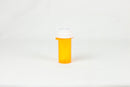 10 Dram Amber Thumb Tab Reversible Cap - 225 Count