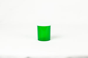 20 Dram Green Snap Cap Vials - 300 Count