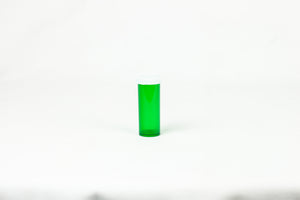 6 Dram Green Snap Cap Vials - 650 Count