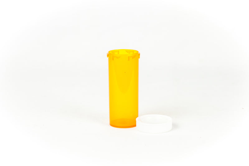 Push & Turn Child Resistant Bottles - Amber - 16 dram (270 units/Box)