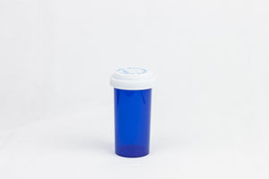 Blue Reversible Vials - 40 Drams (130 units/Box)