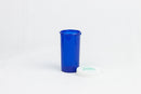 Push & Turn Child Resistant Bottles - Blue - 40 dram (180 units/Box)