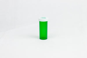 Push & Turn Child Resistant Bottles - Green - 16 dram (270 units/Box)