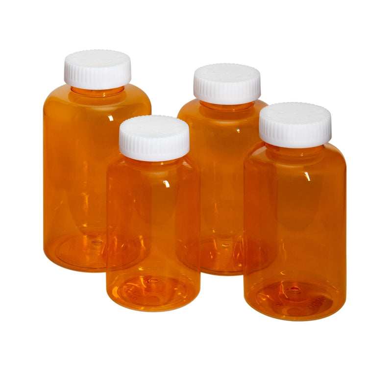 90 Dram Mega Amber Prefer Vials - 120 Count