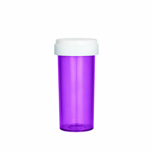 30 Dram Reversible Cap Vials Purple (190 Units/Box)