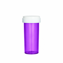 30 Dram Purple Reversible Cap Prescription Vial