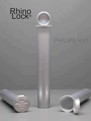 Opaque Silver 116mm - CR Pre-Roll Tube - 500 Count