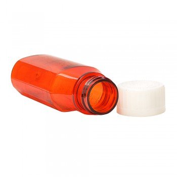 Graduated Oval RX Bottles with Child-Resistant Caps - Amber - 2 oz - 200 Count - The Vial Store