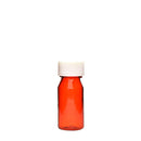 Graduated Oval RX Bottles with Child-Resistant Caps - Amber - 1 oz - 200 Count - The Vial Store