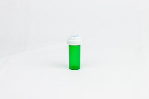 Green Reversible Vials - 8 Drams (410 units/Box)