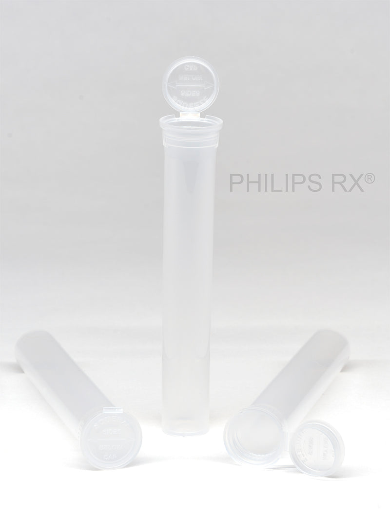 Clear - 116mm Pre-Roll Tube - 500 Count