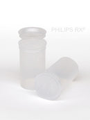 Philips Rx Pop Top Bottle - Clear- 19 dram - 225 Units - The Vial Store