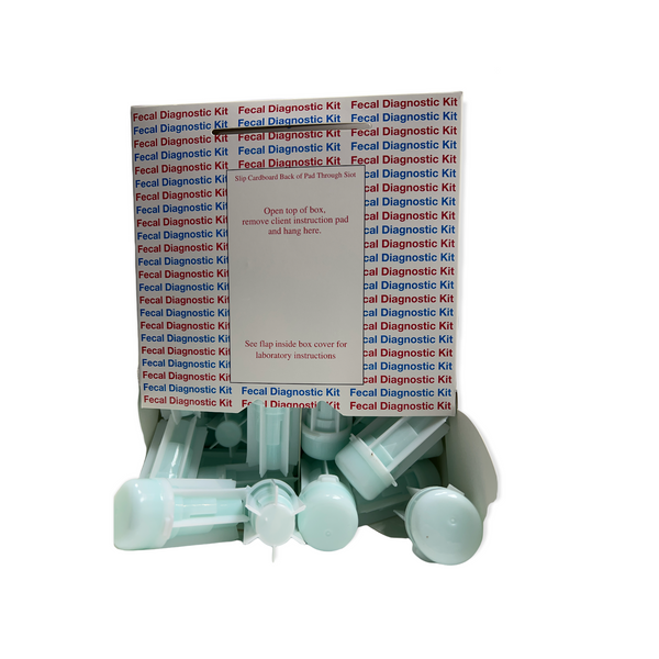 Fecal Diagnostic Kit, Box of 50 - The Vial Store