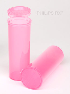 Philips Rx Pop Top Bottle - Pink- 60 dram - 75 Units