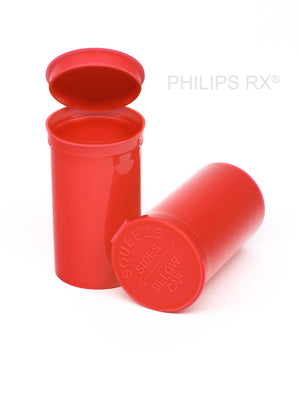 Philips Rx Pop Top Bottle - Strawberry - 19 dram - 225 Units