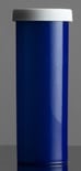 Push & Turn Child Resistant Veterinary Bottles - Blue - 60 dram - The Vial Store