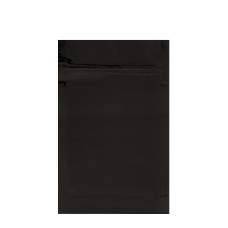 1/8 Ounce 4 X 5 Matte Black & Matte Black Mylar Bags - (1000 qty.)