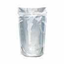 White/Clear Mylar Smell Proof Bags 1/4 Ounce - 1000 count - The Vial Store