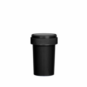 20 Dram Reversible Cap Vials Opaque Black (240 units/box)