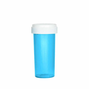 30 Dram Reversible Cap Vials Blue (190 Units/Box)