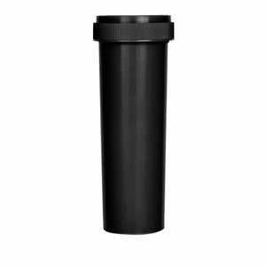 60 Dram Reversible Cap Vials Opaque Black (100 Units/Box)